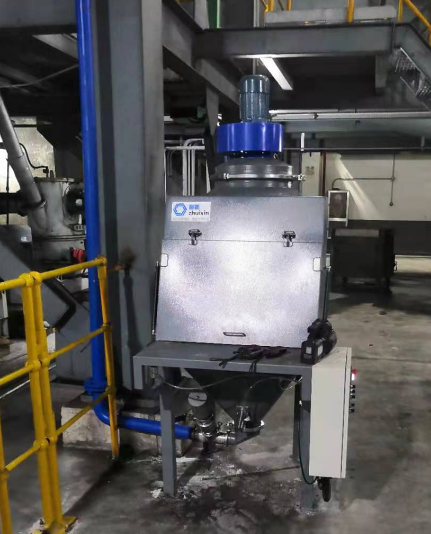 無塵振動篩分投料站在食品行業的面粉、咖啡粉等投料中的應用