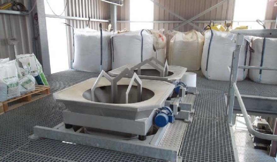 袋裝物料及桶裝物料的開(kāi)袋真空輸送系統(tǒng)