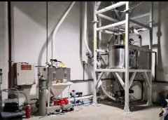 白土噸袋投料輸送系統