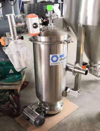 80目小蘇打小袋無塵投料氣力輸送系統